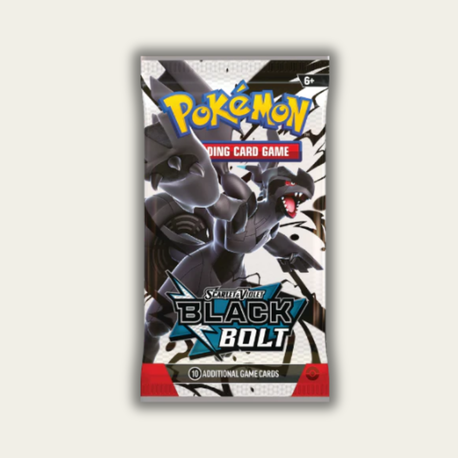 Pokemon TCG: Black Bolt Booster Pack - 10 Cards