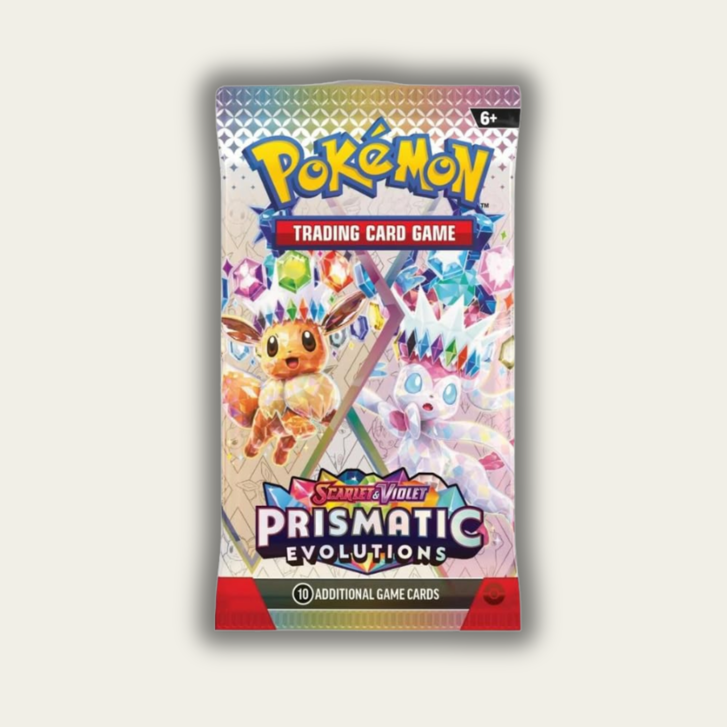 Pokemon TCG: Prismatic Evolutions Booster Pack - 10 Cards