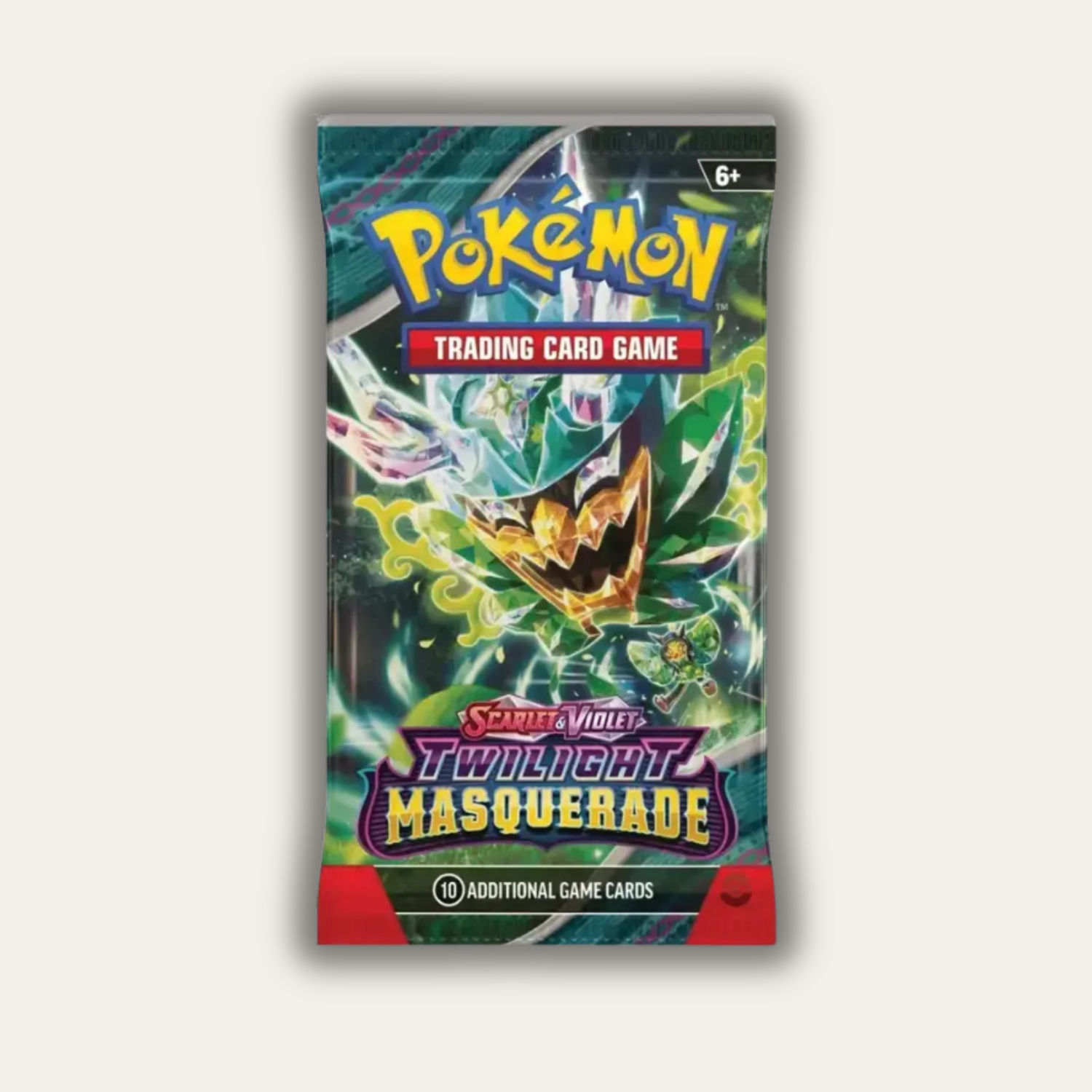 Pokemon TCG: Twilight Masquerade Booster Pack - 10 Cards